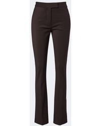 Sportmax - Wool-Blend Flared Pants - Lyst