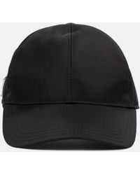 Prada - Re-Nylon Logo-Plaque Baseball Cap - Lyst