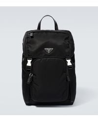 Prada - Re-Nylon Logo Backpack - Lyst