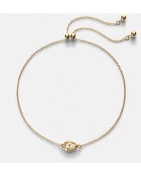 STONE AND STRAND - Birthstone Bonbon 14Kt Bracelet With Diamond - Lyst
