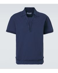 Kiko Kostadinov - Otak Layered Cotton Polo Shirt - Lyst