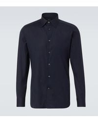 ZEGNA - Cotton-Blend Shirt - Lyst