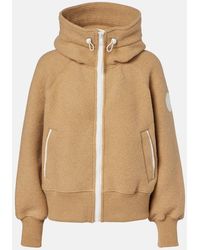 Canada Goose - Chilliwack Wool-Blend Fleece Bomber Jacket - Lyst