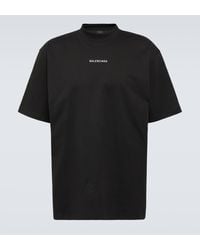 Balenciaga - T-shirt en coton a logo - Lyst