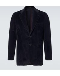 Rubinacci - Blazer De Pana De Algodon - Lyst