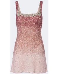 Rachel Gilbert - Kaity Embellished Minidress - Lyst