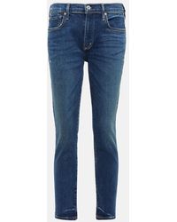 Citizens of Humanity - Mid-Rise Cropped Slim Jeans Ella - Lyst