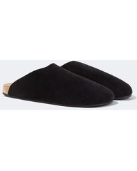 The Row - New Lucca Suede Slip-On Shoes - Lyst