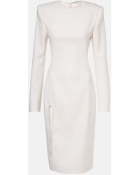 Stella McCartney - Wool Midi Dress - Lyst