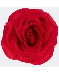 KHAITE - Frankie Floral Organza Brooch - Lyst
