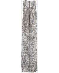 JACQUES WEI - Maxikleid Aus Tuell Mit Kristallen - Lyst