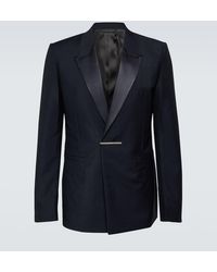 Givenchy - Single-breasted Wool-blend Blazer - Lyst