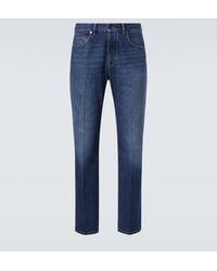 Givenchy - Mid-Rise Straight Jeans - Lyst