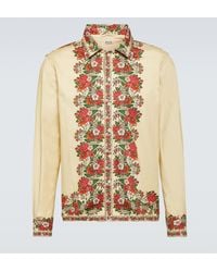Bode - Camisa Winter Bouquet De Algodon - Lyst