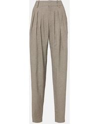 Isabel Marant - Hose Iwena Aus Einem Baumwollgemisch - Lyst