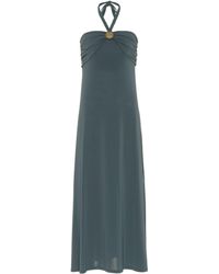 Max Mara Leisure Morris Crêpe Midi Dress - Blue