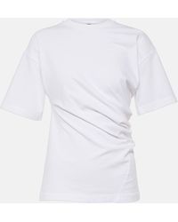 Totême - Twisted Cotton Jersey T-shirt - Lyst