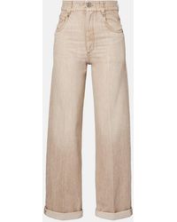 Brunello Cucinelli - Wide-Leg Jeans - Lyst
