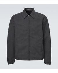AURALEE - Wool Blouson Jacket - Lyst