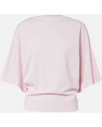 Jacquemus - Moisson Oversized Open-Back Jersey T-Shirt - Lyst