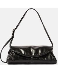 Jil Sander - Cannolo Large Leather Shoulder Bag - Lyst