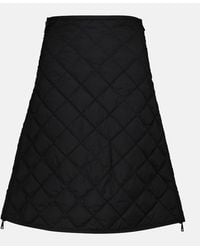 Moncler - Quilted High-Rise Down Skirt - Lyst