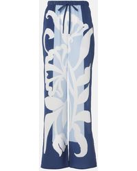 SIR. - Weite Hose Sorrento Aus Seidensatin - Lyst