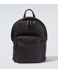 ZEGNA - Rucksack Secondskin Hoodie Aus Leder - Lyst