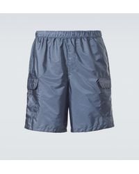 Prada - Re-Nylon Swim Trunks - Lyst