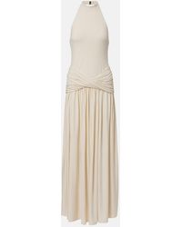 Bananhot - Zoya Halterneck Maxi Dress - Lyst