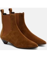Le Monde Beryl - Allegra Suede Ankle Boots - Lyst