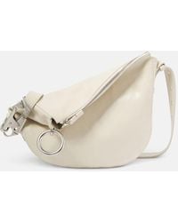 Burberry - Schultertasche Knight Small Aus Leder - Lyst
