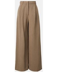 Frankie Shop - Marfa Pleated Wide-Leg Pants - Lyst