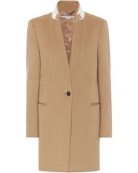 Stella McCartney Bryce Wool-blend Coat - Natural