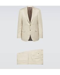 Canali - Linen And Silk Suit - Lyst