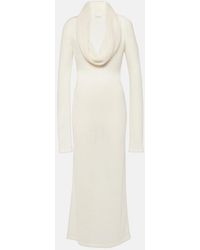Magda Butrym - Alpaca-Blend Knitted Maxi Dress - Lyst