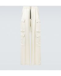 Rick Owens - Cargobelas Charmeuse Cargo Pants - Lyst
