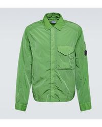 C.P. Company - Chrome-R Zipped Overshirt - Lyst