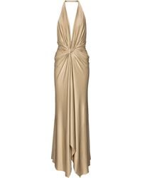 Alexandre Vauthier Maxikleid aus Jersey - Mettallic