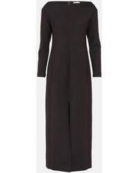 The Row - Maxikleid Reysha Aus Einem Wollgemisch - Lyst