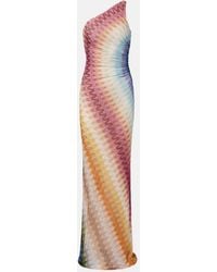 Missoni - Gathered One-Shoulder Maxi Dress - Lyst