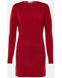 Max Mara - Eridani Wool Minidress - Lyst