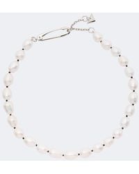 Prada - Halskette Mit Perlen - Lyst