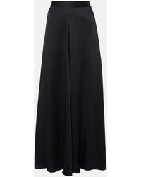 Isabel Marant - Jupe Longue Kayana En Satin - Lyst