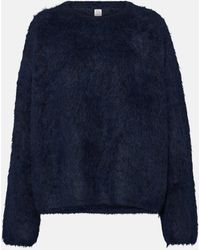 Totême - Boxy Alpaca Wool-blend Sweater - Lyst