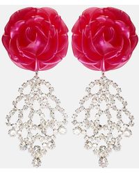 Magda Butrym - Orecchini Pendenti Con Cristalli - Lyst