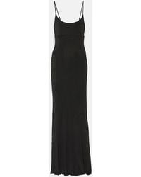 STAUD - Lauren Jersey Maxi Dress - Lyst