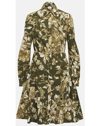 Erdem - Apolonia Cotton Shirt Dress - Lyst