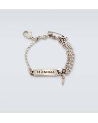 Balenciaga - Diy Logo Chain Bracelet - Lyst