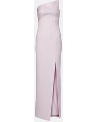 Roland Mouret - Ruffled Strapless Gown - Lyst